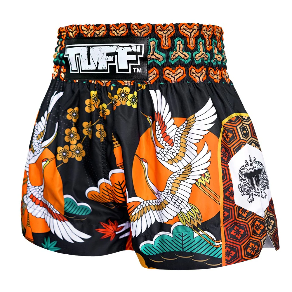 Short de Muay Thai TUFF - Rayon de Soleil d'Automne – Image 2