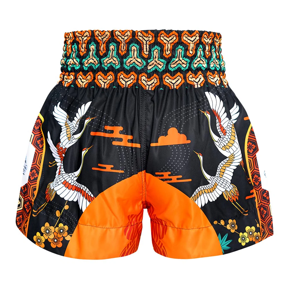 Short de Muay Thai TUFF - Rayon de Soleil d'Automne – Image 3