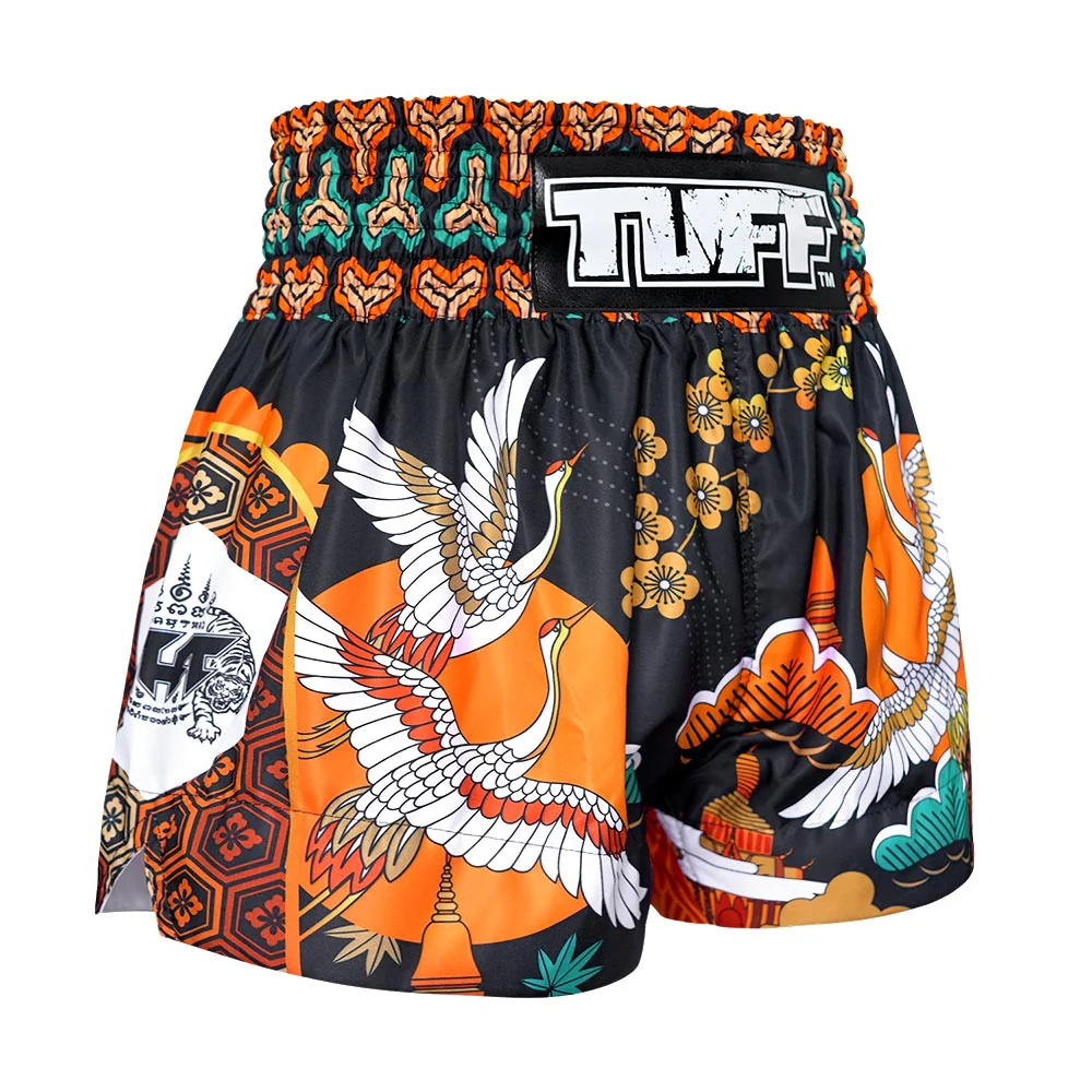 Short de Muay Thai TUFF - Rayon de Soleil d'Automne – Image 4