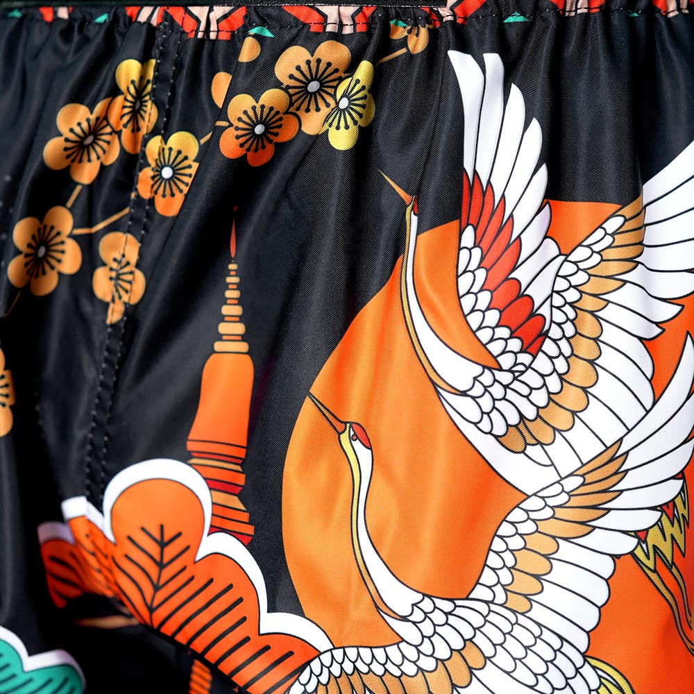 Short de Muay Thai TUFF - Rayon de Soleil d'Automne – Image 5